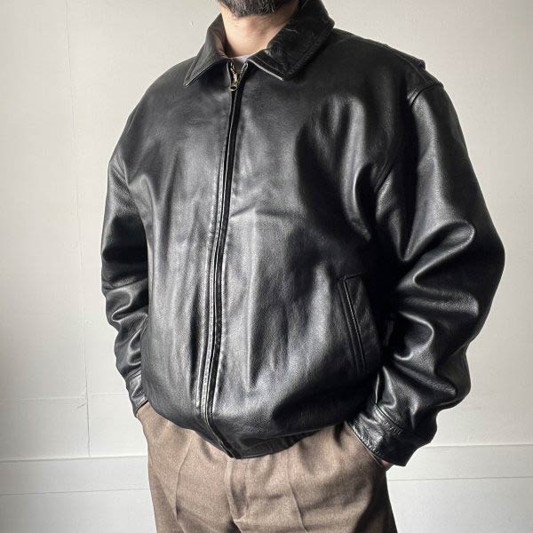 楽天市場】ST.JOHN'S BAY セントジョンズベイ ジップアップ レザー