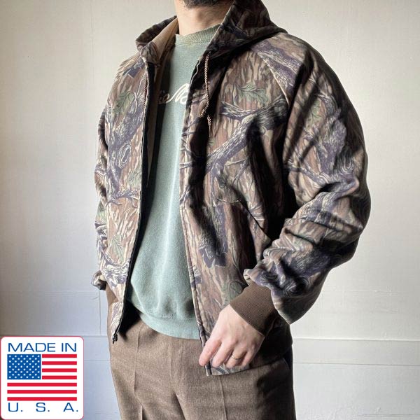 80s-90s USA製 West Ark リアルツリー パーカー ジャケット M程度 MOSSY OAK 迷彩 アメリカ製 ビンテージ D153【中古】【古着】【メンズ】【通販】【BTOM】|古着屋 BRIDGE
