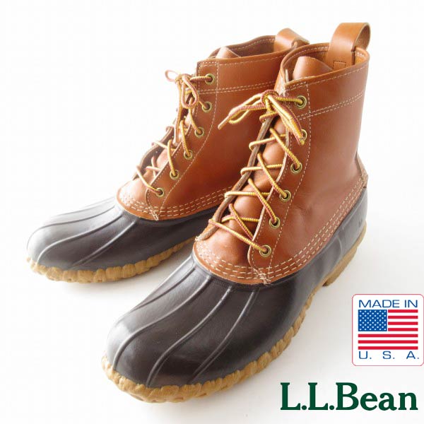 美品 USA製 L.L.Bean 6ホール ビーンブーツ 茶系 30cm程度 エルエルビーン LLビーン アメリカ製 D153【中古】【靴】【メンズ】【通販】【BSX】 20,717円