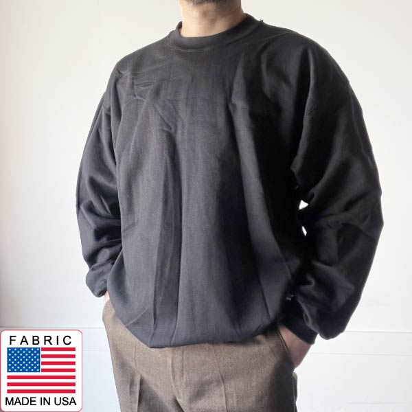 新品 90s Hanes ヘインズ 無地 流汗 黒いこと L 黒 空白文字 労働者の一団素っ首 調教師 ビンテージ デッド買い溜める D154【BTPL】