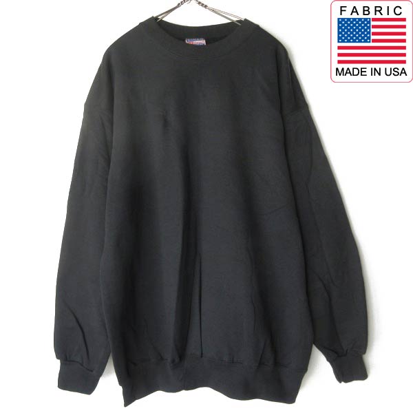 新品 90s Hanes ヘインズ 無地 流汗 黒 L 黒いこと 空白文字 労働者の一団素っ首 調教師 ビンテージ デッド買い溜める D154【BTPL】