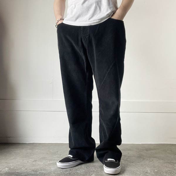 美品 2003年製 リーバイス 569 ルーズ ストレート コーデュロイ パンツ 黒 W36 L32(実寸W36 L31) ブラック 00s 【中古】【古着】【メンズ】【通販】【BPL】|古着屋 BRIDGE