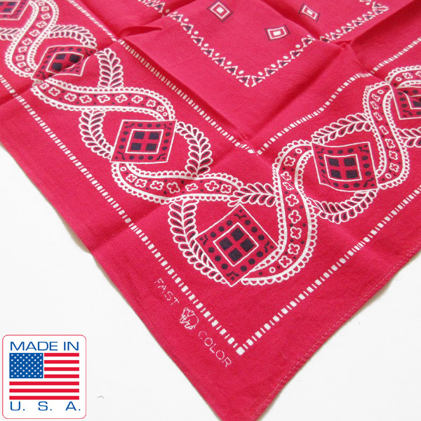 楽天市場】DEADSTOCK 60's Elephant Brand FAST COLOR Bandana