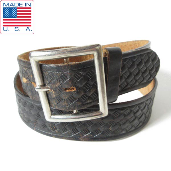 楽天市場】美品 USA製 boston leather 6605 バスケットウィーブ