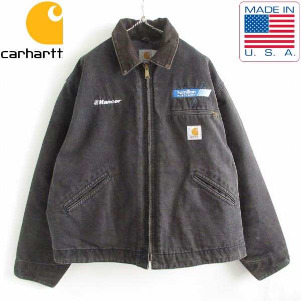 楽天市場】美品 90s USA製 carhartt デトロイト ジャケット JB102 紺系 