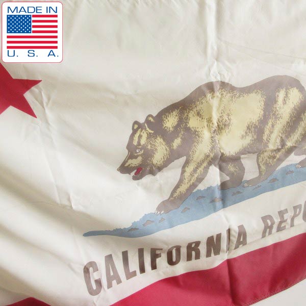 楽天市場】USA製 CALIFORNIA REPUBLIC カリフォルニア州旗 アメリカ