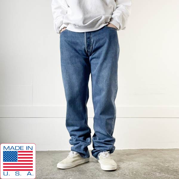 楽天市場】90s USA製 Levi's リーバイス501 ジーンズ 実寸W34