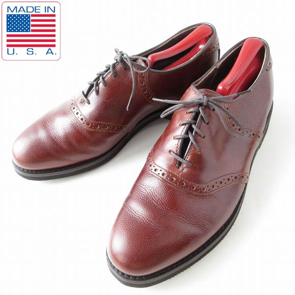 美品 USA製 DEXTER コンビ サドルシューズ 茶系 10M 28cm アメリカ製 IVY アイビー アメトラ メンズ 靴 d143【中古】【通販】【BSL】｜古着屋 BRIDGE 12,166円