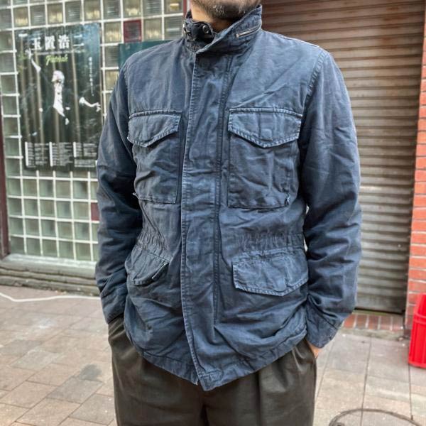 GAP ギャップ M-65フィールドジャケットtype S 紺系 ネイビー エポレットなし D150【中古】【古着】【メンズ】【通販】【BTOS】｜古着屋 BRIDGE