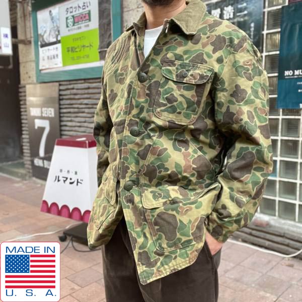 良品60s70sビンテージSAFTBAKダックハンターカモ パンツ ベイカー迷彩 良品60s70sビンテージSAFTBAKダックハンターカモ パンツ