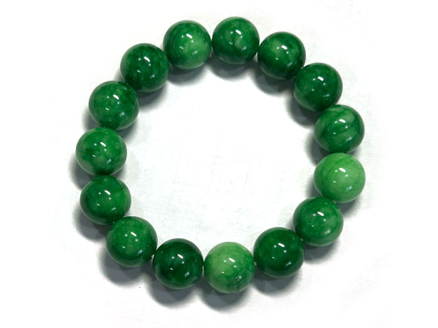 楽天市場】天然石 黄翡翠 ブレスレット 本翡翠ブレスレット イエロー