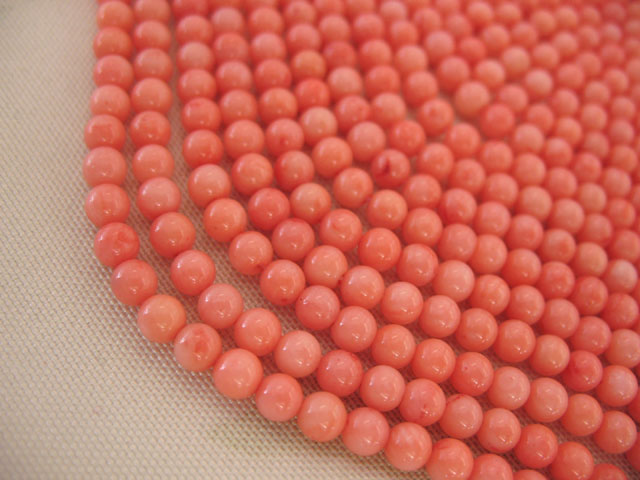 楽天市場】珊瑚ビーズ 高品質 ラウンド 連販売 約11mm レッド 赤 coral