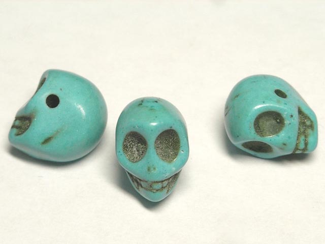 ターコイズ　ドクロ　スカル　ヴィンテージ　チベット　アンティーク 楽天市場】チベット密教 ヤクの骨 スカル（ドクロ） 彫刻 ビーズ 3個