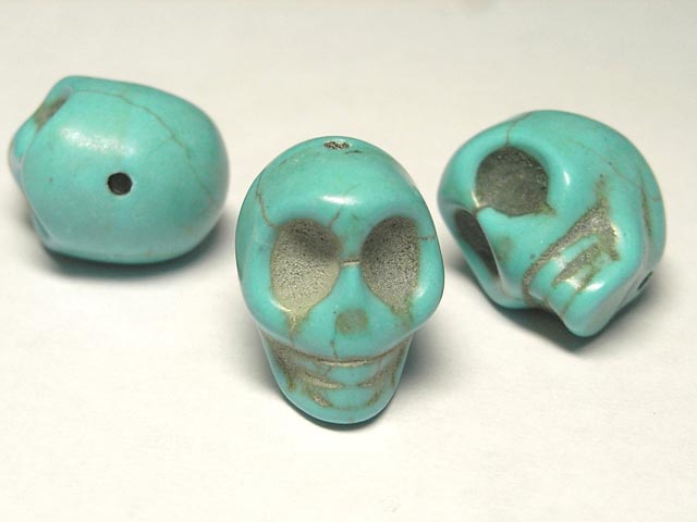 楽天市場】チベット密教 ヤクの骨 スカル（ドクロ） 彫刻 ビーズ 3個