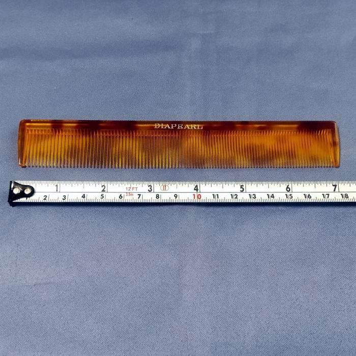 楽天市場】櫛 水牛ポケットコーム 13cm チェック柄(紺)ケース