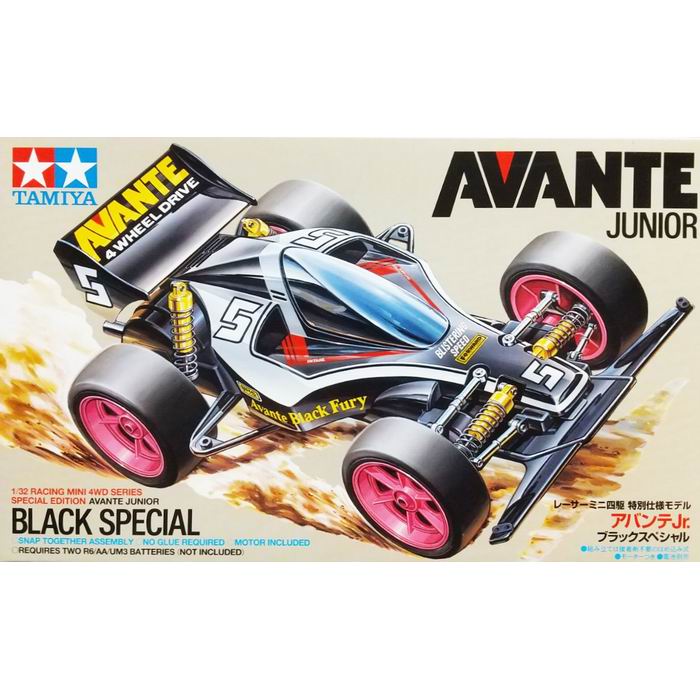 楽天市場】レーサーミニ四駆シリーズ アバンテJr. 1/32 組み立て