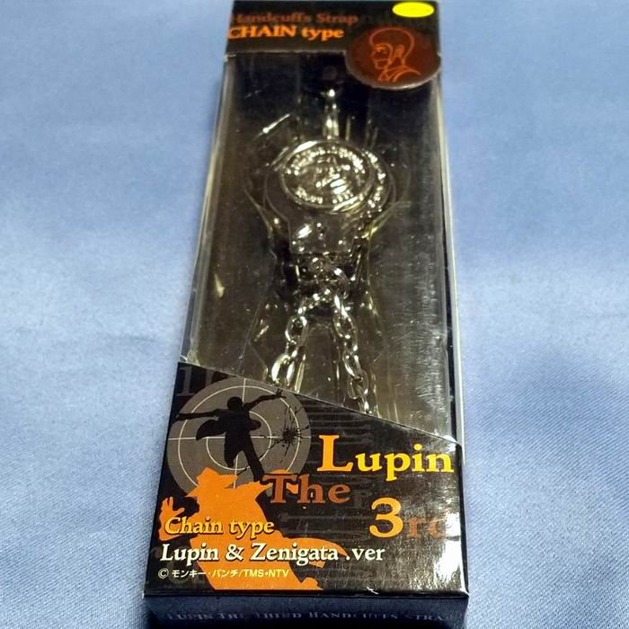 楽天市場】ルパン三世 手錠ストラップ ルパン＆不二子 チェーン