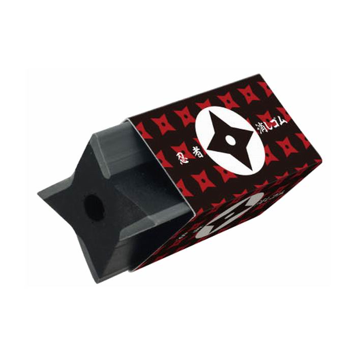 楽天市場】忍者手裏剣シリーズ 手裏剣型消しゴム 卍型 日用品 雑貨