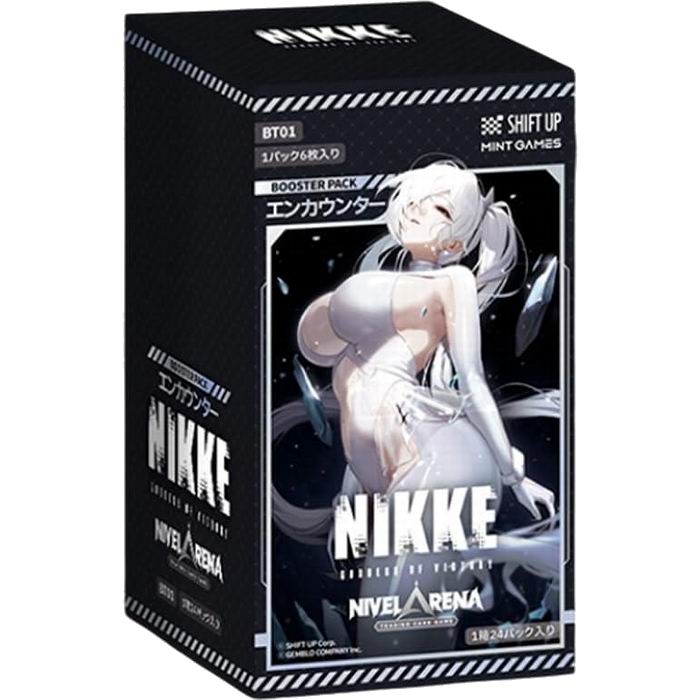 勝利の女神：NIKKE NIVEL ARENA TCG ブースターパック エンカウンター (1BOX24パック入り) BT01 プロモパック付き トレーディングカード [ 新品 ]
