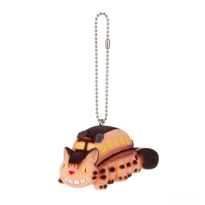 楽天市場】となりのトトロ フロッキングキーチェーン 大トトロととろ