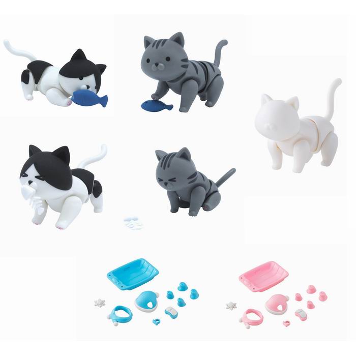 楽天市場】Cup Figure まぐねっこ その3 猫 可動フィギュア マグネット