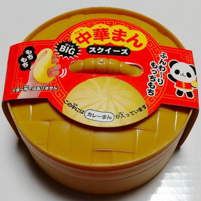 楽天市場】もちもち中華まん スクイーズ むにむに手触り せいろ