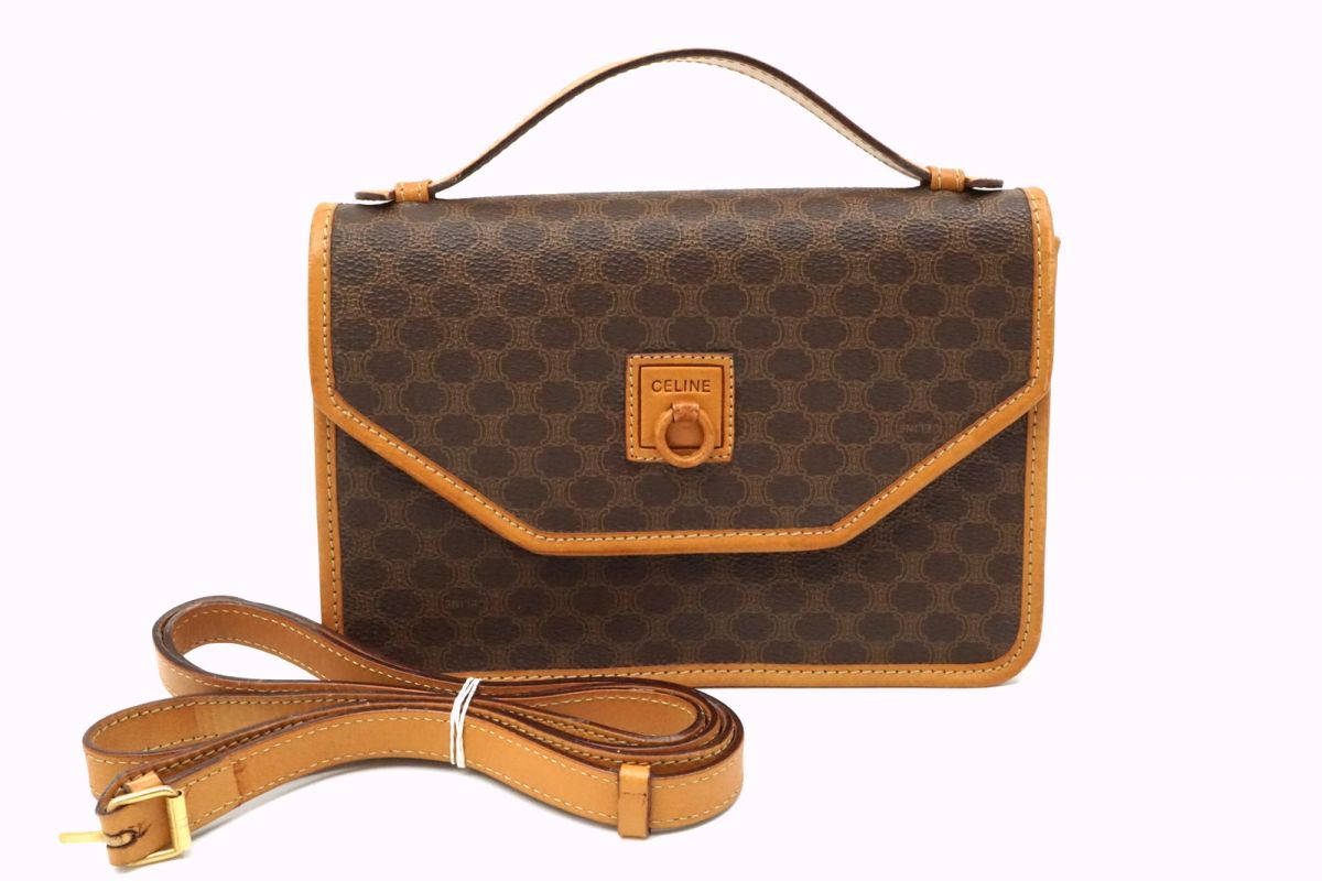 楽天市場】【バッグ】CELINE セリーヌ パリマカダム ビター