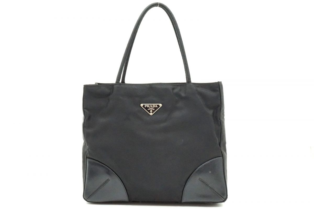 楽天市場】PRADA プラダ ハンドバッグ2WAYキャンバスショルダー