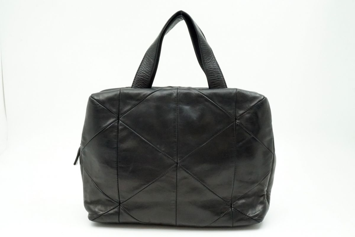 PRADAブラック キルティング トートバッグ PRADA(PRADA)|キルティングトートバッグ|HARDOFFオフモール