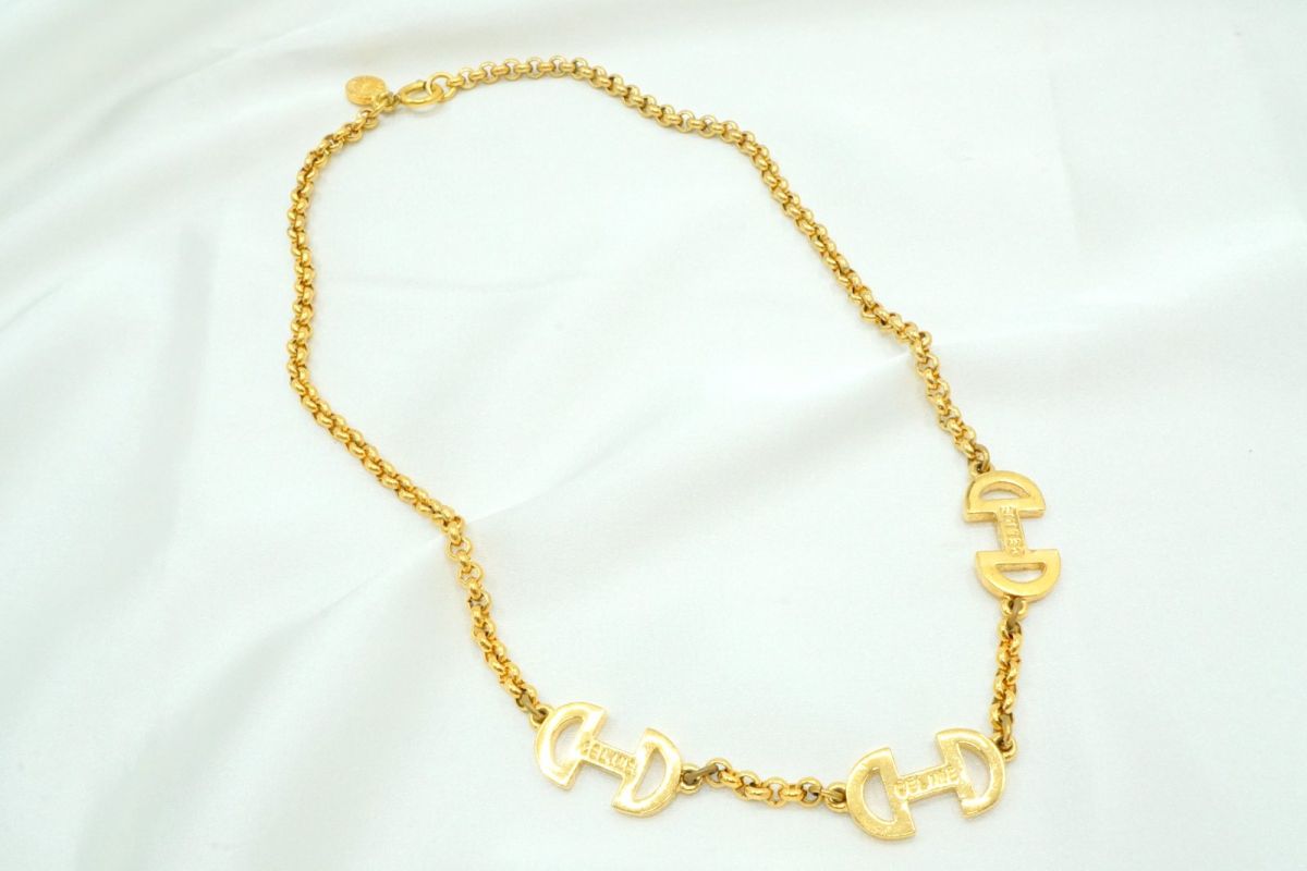 楽天市場】CELINE セリーヌ ネックレス 460MM6BCZ.35OR