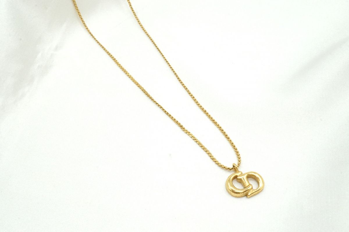 Christian Dior テディベア ネックレス 未使用 クリスチャン