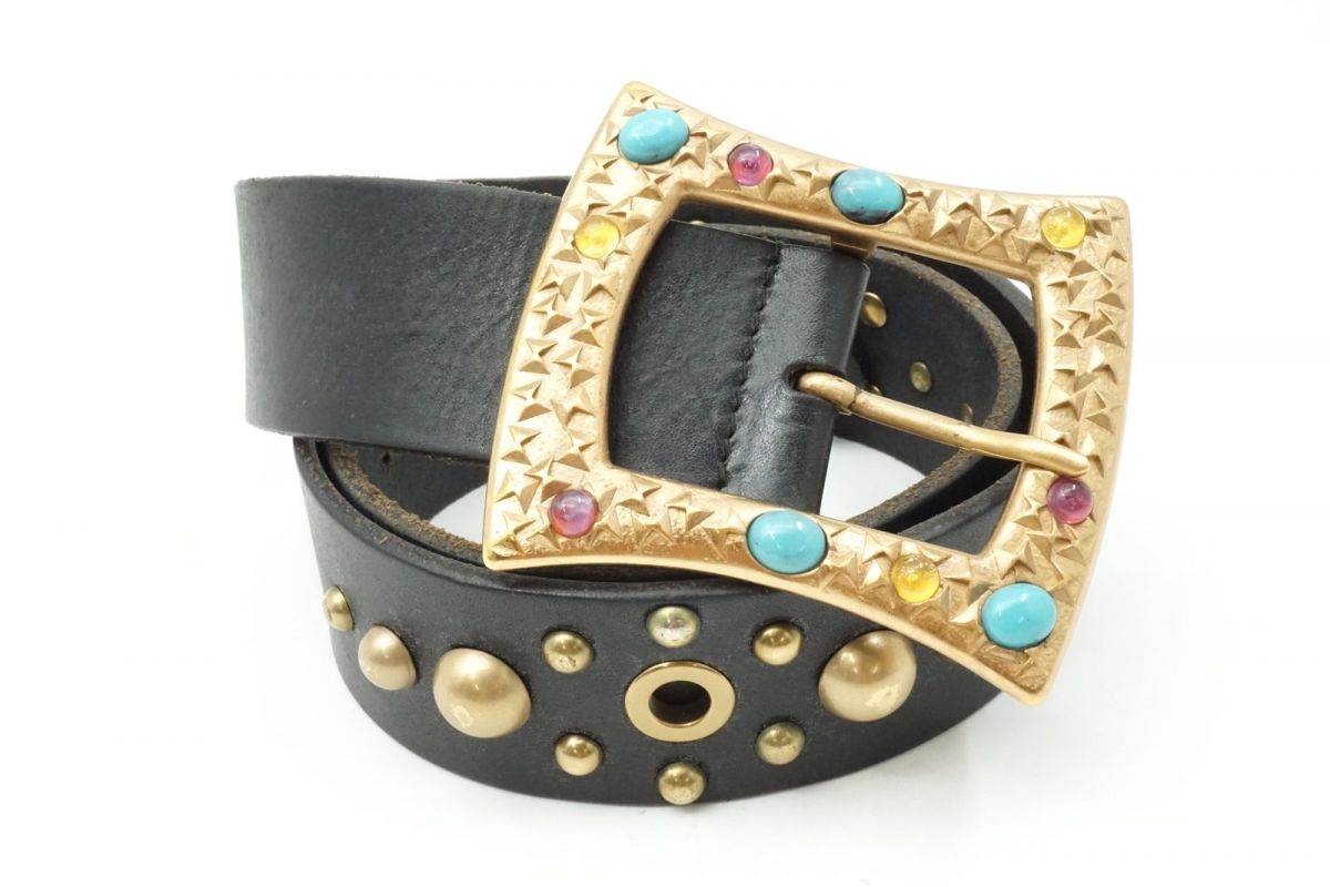 正規品 美品 ドルガバ ドルチェ&ガッバーナ ベルト ハラコ調 【K10402】 正規品 美品 ドルガバ ドルチェ&ガッバーナ ベルト ハラコ調 【K10402