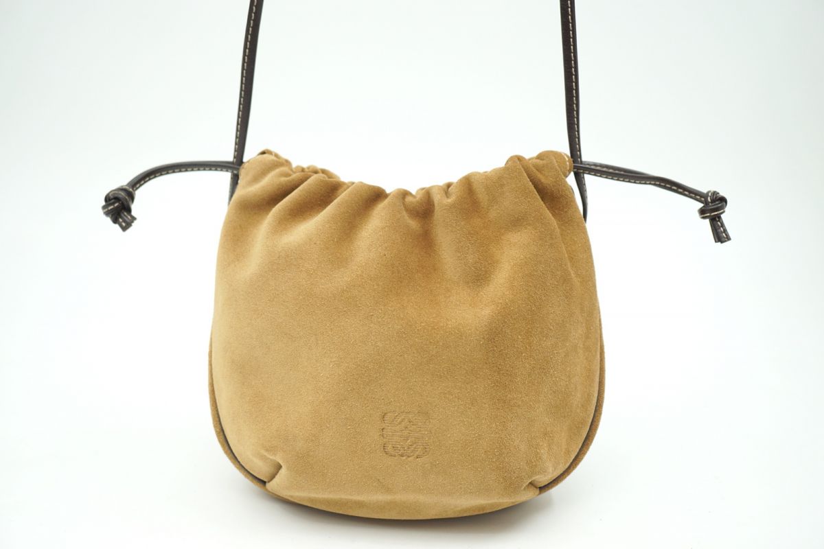 LOEWE ストローショルダーバッグ LOEWE ストローショルダーバッグ