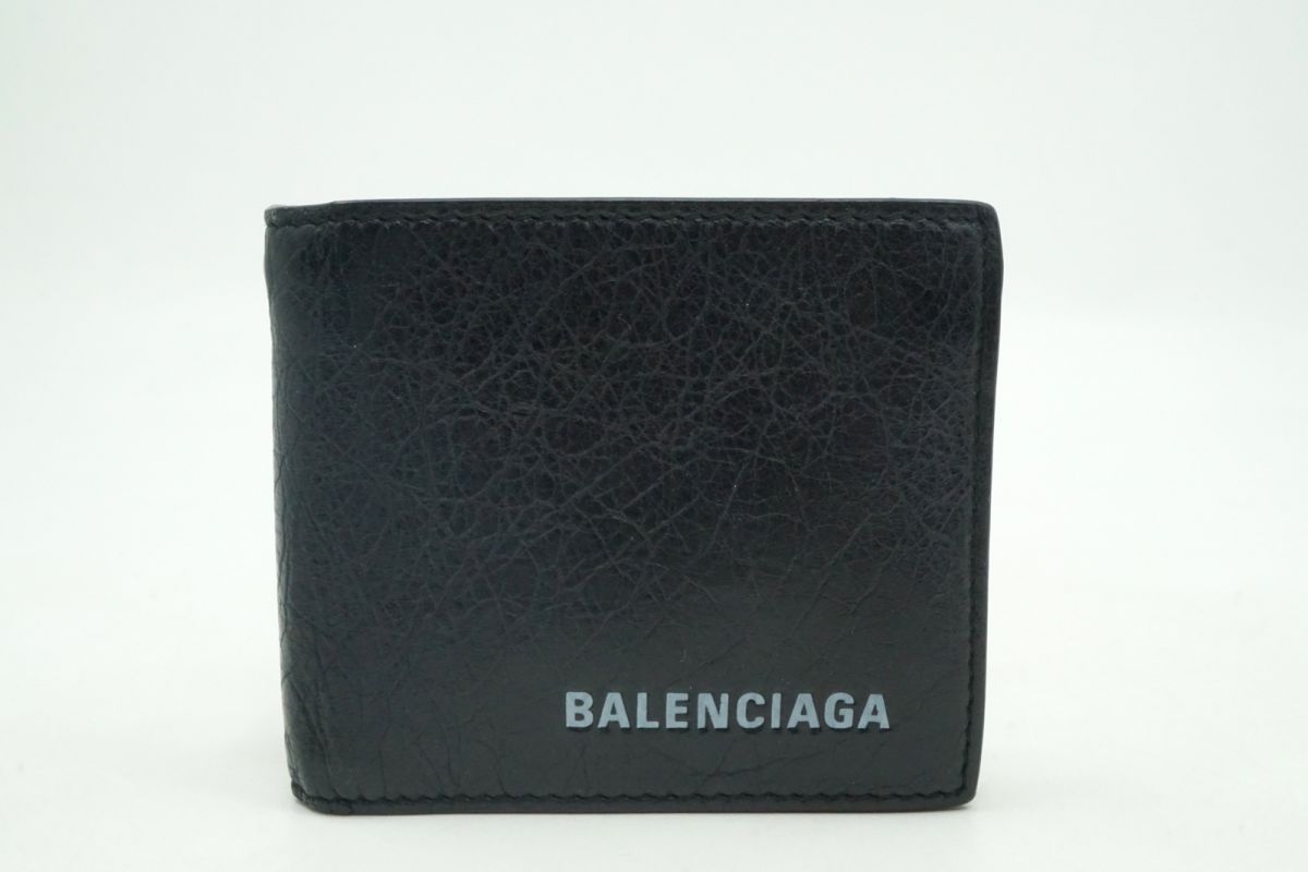 楽天市場】BALENCIAGA バレンシアガ 二つ折り財布 594315 1ROP3 メンズ