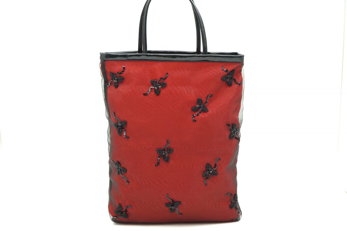 楽天市場】DOLCE&GABBANAレース×ビニール トートバッグ花柄 ロゴ