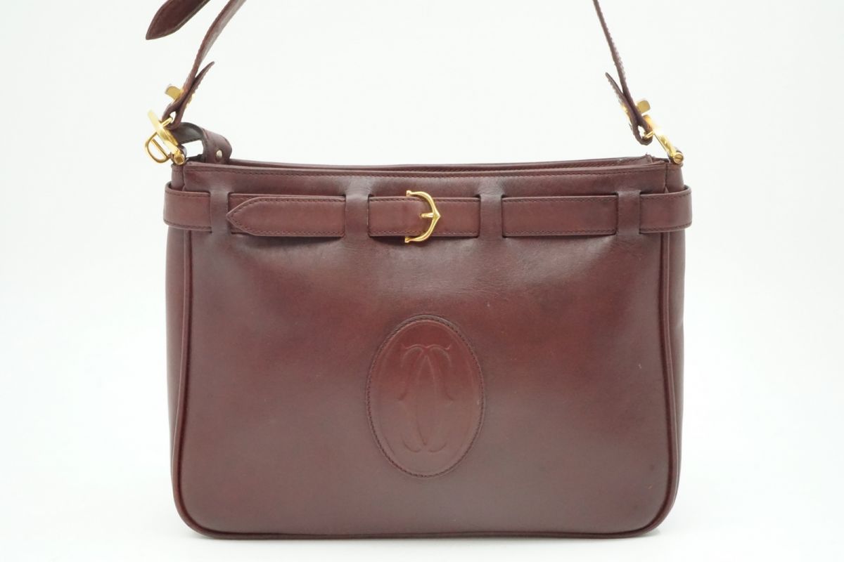 楽天市場】Cartier カルティエ ポシェットカーフスキンレザー