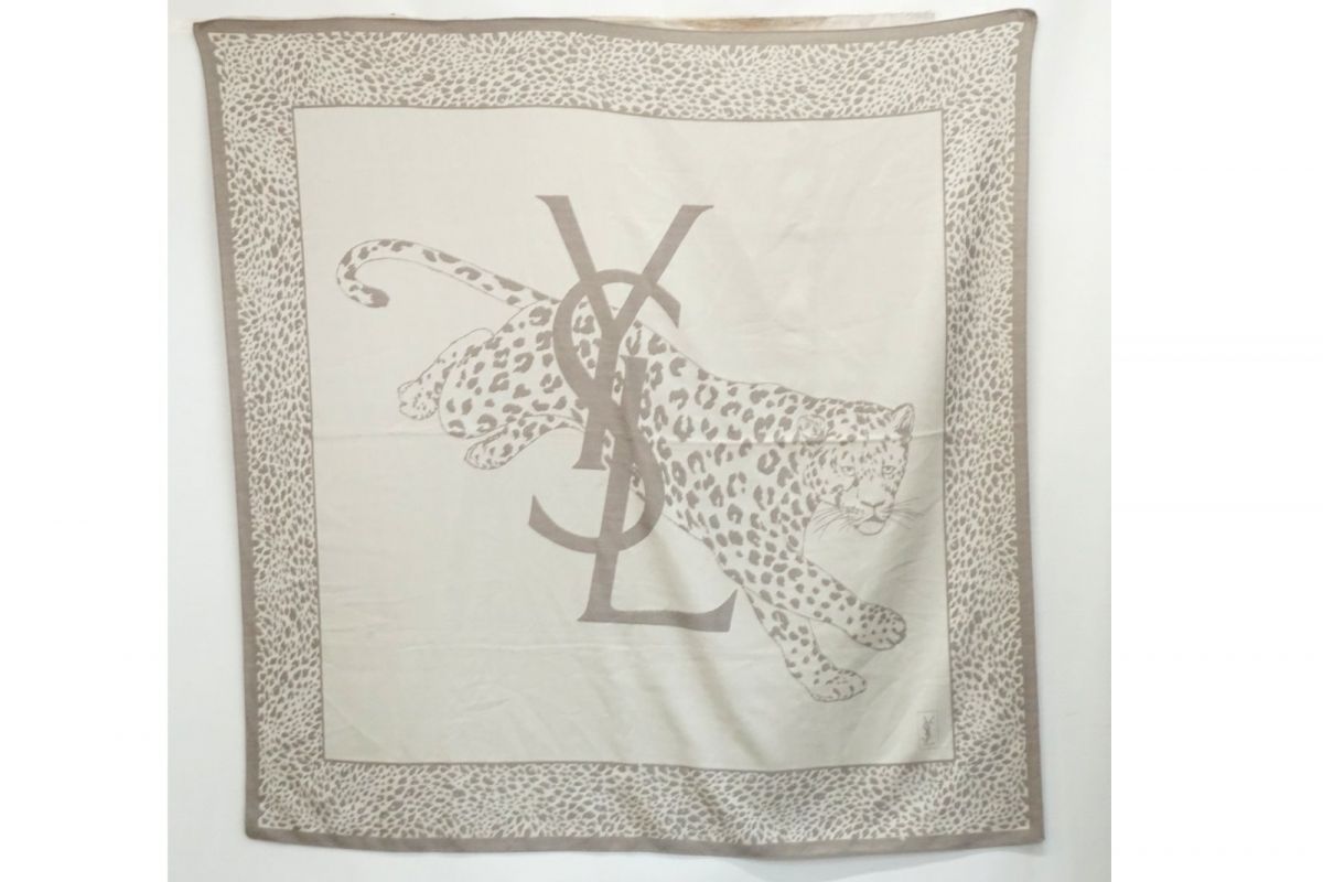 楽天市場】SAINT LAURENT サンローラン ストール FOULARD 715870 3YN00