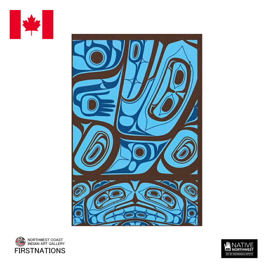 楽天市場】ポストカード ネイティブアート イラスト デザイン カナダ