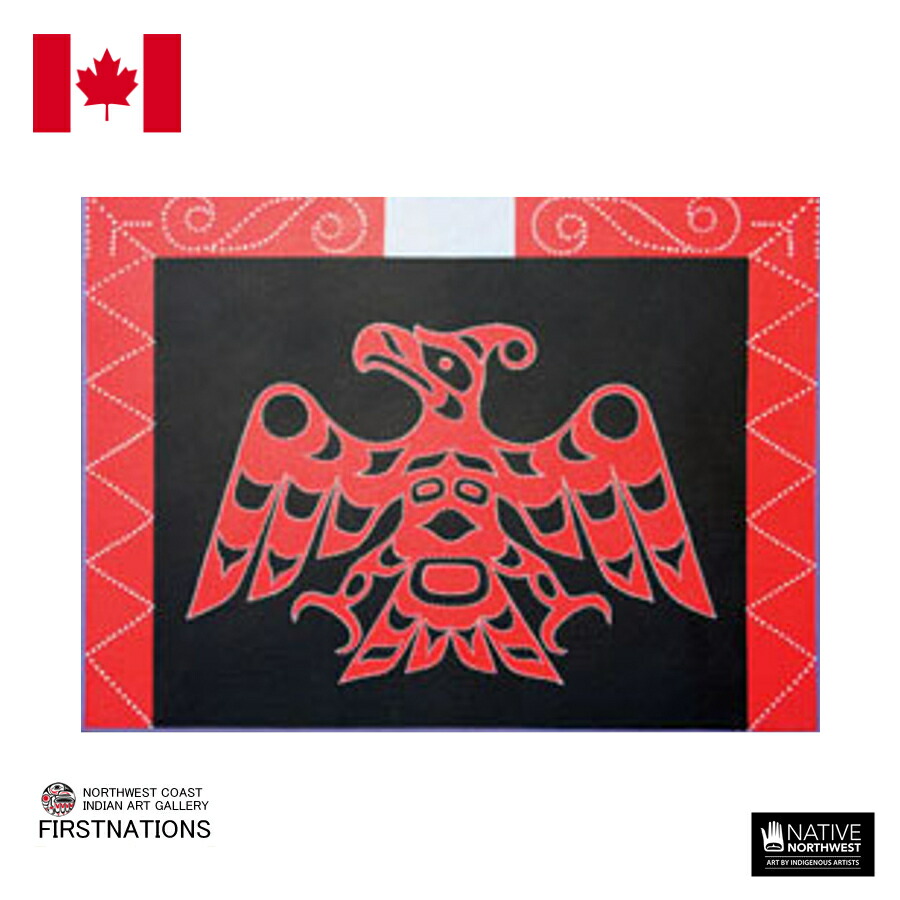 楽天市場】ポストカード ネイティブアート イラスト デザイン カナダ