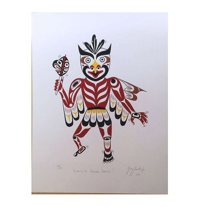 楽天市場】アート シルクスクリーン 絵 画 カナダ 先住民 ネイティブ