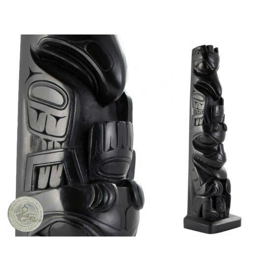 在庫一掃最安挑戦 トーテムポール Totem Pole 博物館再現品 カナダ 先住民 インディアン Cmc製 Eagle 38cm 送料無料 即日出荷 Www Pictoaplicaciones Com