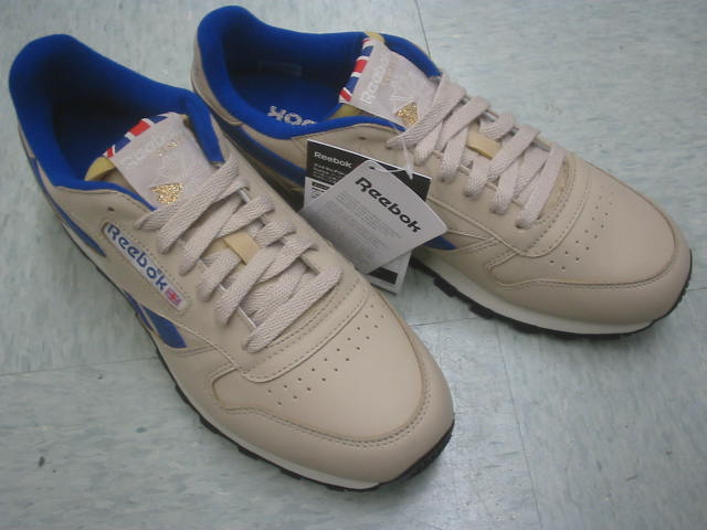 REEBOK リーボック クラシックカラービンテージ（M41105) ペブル/ロイヤル（ベージュ/青色）