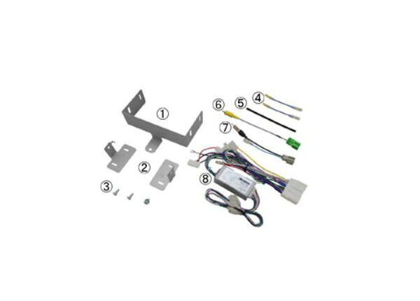 【取寄商品】kanatechsカナテクスTBX-T014マツダアテンザBOSEサウンドシステム付(H24/11～H27/1)用カーAVインストレーションキット｜ｃａｒ電倶楽部　店