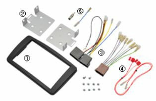 【取寄商品】kanatechsカナテクスGE-MB204GメルセデスベンツCクラス(W203前期)セダン/ワゴン/クーペ専用カーAVトレードインキット