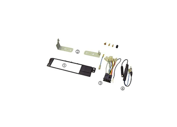 【取寄商品】kanatechsカナテクスGE-BM102 BMW 3シリーズ(E46)セダン/ツーリング/ク－ペ/カブリオレ用1DINサイズカーAVトレードインキット