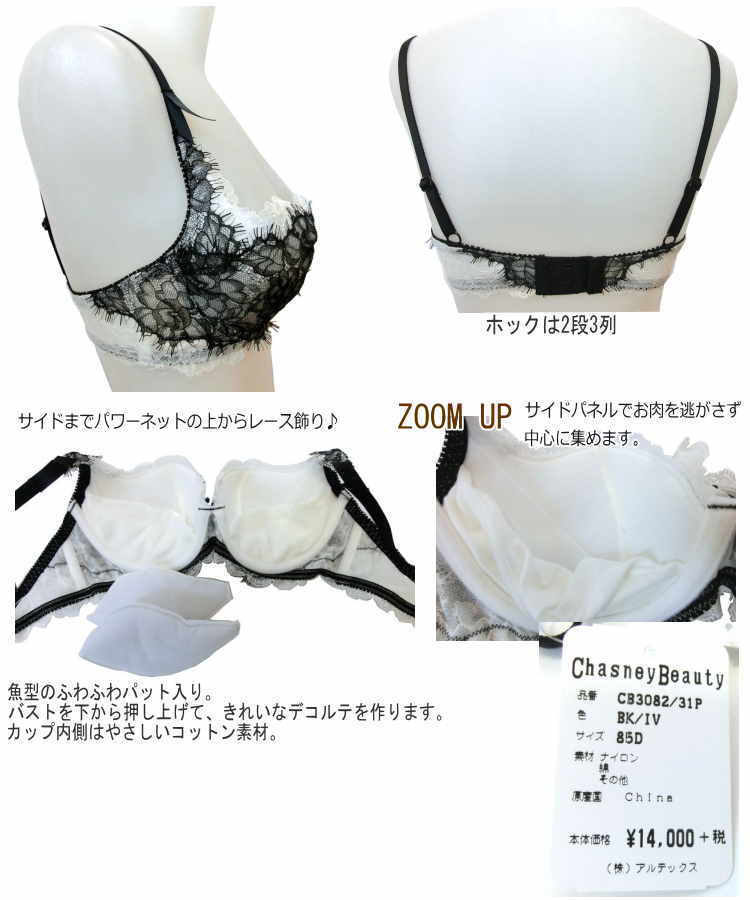 保存版 Chasney Beauty チェスニー ビューティ Chicago Prestige 3 4カップブラジャー ランジェリーハウス カルリーナ 送料無料 Vancouverfamilymagazine Com