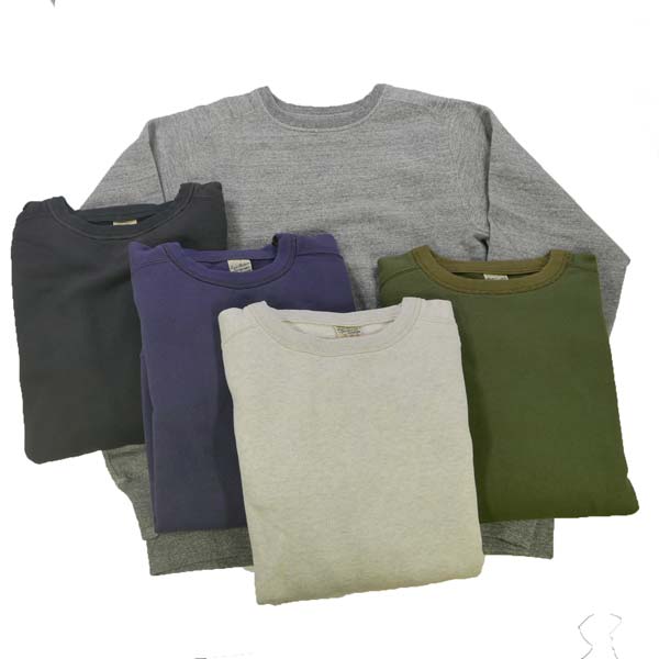 Buzz Ricksons バズリクソンズ BR69463 FREEDOM SLEEVE SWEAT SHIRT 無地 フリーダムスリーブ スウェット（トレーナー）