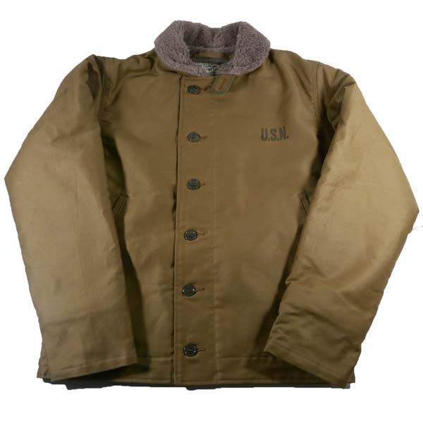 バズリクソンズ N-1 BR13902 デッキジャケット(カーキ/XL) 楽天市場】バズリクソンズ N-1 デッキジャケット BR15345 Buzz