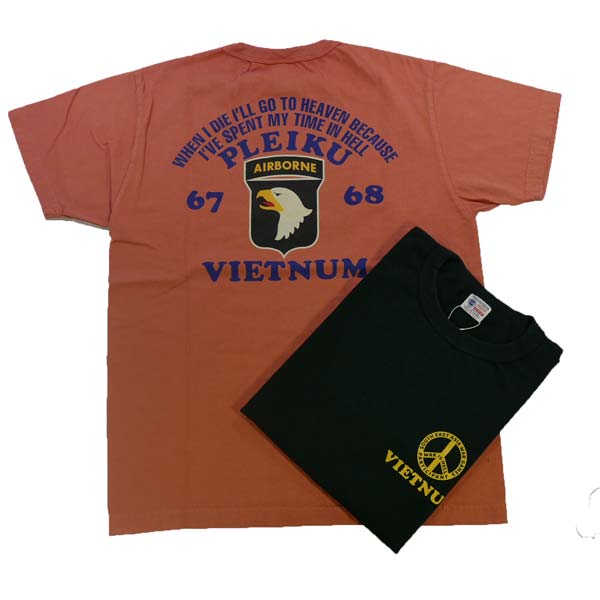 Buzz Ricksons バズリクソンズ BR79623 PLEIKU VIETNUM プリント 半袖Ｔシャツ