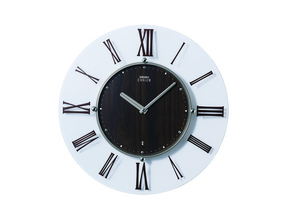 楽天市場】報時振り子時計エンブレム セイコー SEIKO電波振り子時計